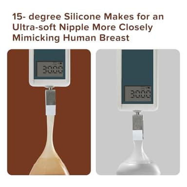 Thyseed PPSU Natural Anti-Colic Baby Bottles | Newborn Breast Like Nursing Bottle for Breastfed Babies with Nipple(1-2 Months),5oz,1pack - Image 7