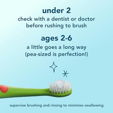 hello Unicorn Sparkle Kids Toothpaste with Fluoride, Bubble Gum Toothpaste, 4.2 Oz Tube (Pack of 3) - Image 7