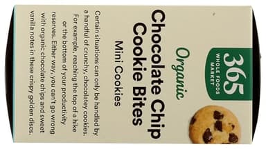 365 by Whole Foods Market, Organic Chocolate Chip Cookie Bites, 1.05 OZ - Image 6