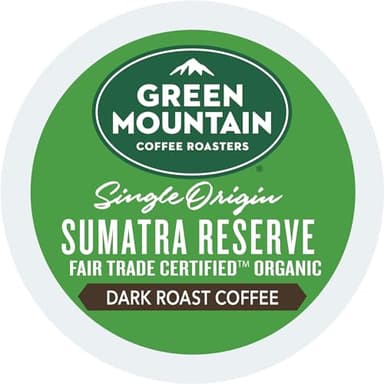 Green Mountain Coffee Roasters Sumatra Reserve, Keurig Single Serve K-Cup Pods, Dark Roast Coffee, 60 Count, (6 Packs of 10) - Image 9