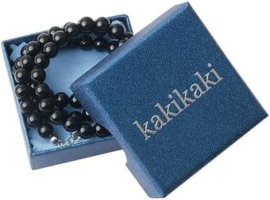 Natural Green Agate Choker Necklace Sterling Silver 6MM Round Beads Strand Necklace for Women - Image 8