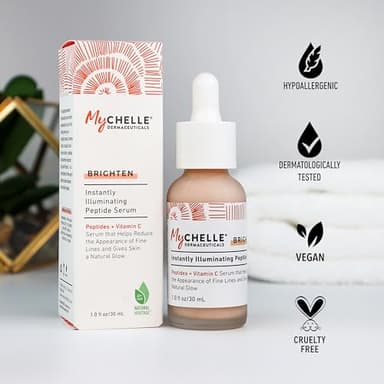 MYCHELLE Instantly Illuminating Peptide Serum​, 1 FZ - Image 2