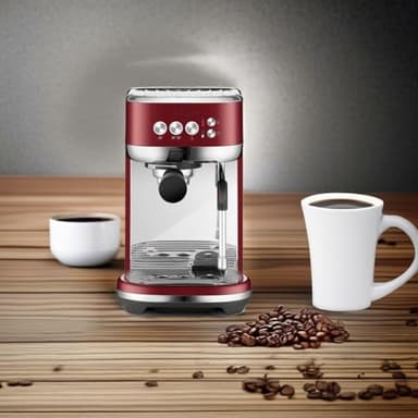 Breville Bambino Plus Espresso Machine BES500RVC, Red Velvet Cake - Image 5