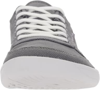 WHITIN Wide Toe Box Barefoot Sneakers for Women Minimalist Zero Drop Sole Minimus Shoes Size 7 Gym Jogging Walking Grey White 38 - Image 3