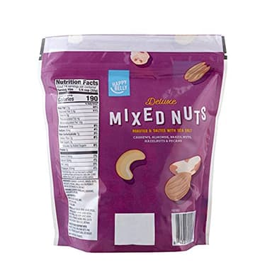 Amazon Brand - Happy Belly Deluxe Mixed Nuts, 16 oz (Pack of 2) (Packaging May Vary) - Image 2