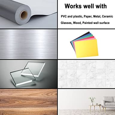 300LSE Double Side Tape Heavy Duty 36ft, Clear Mounting Tape Removable for Scrapbook,Transparent Sticky Tape Picture Hanging Strips, Adhesive Tape for LED Poster Art Craft - Image 6