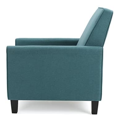Christopher Knight Home Darvis Fabric Recliner Club Chair, Dark Teal 26.75D x 34W x 36.25H in - Image 5