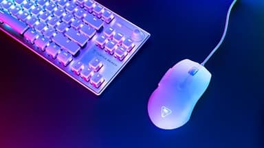 Turtle Beach Pure SEL - Ultra-Light Ergonomic RGB Gaming Mouse, 8K DPI Optical Sensor, Mechanical Switches, Pretension System, Pure PTFE Glides, RGB Illumination – White - Image 8
