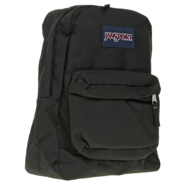 JanSport SuperBreak One Backpacks - Durable, Lightweight Bookbag with 1 Main Compartment, Front Utility Pocket with Built-in Organizer - Premium Backpack, Black - Image 5