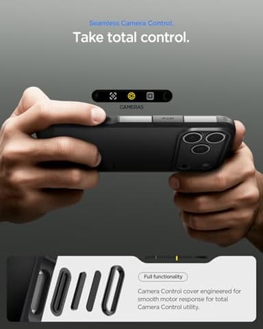 Spigen for iPhone 17 Pro Max Case, Tough Armor T MagFit [Camera Control Button] [Compatible with Magsafe] - Black - Image 6