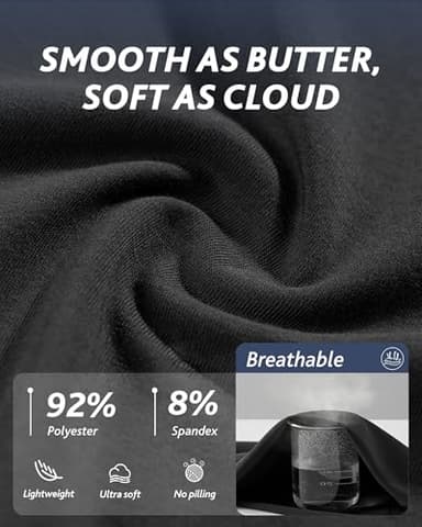 CAMPSNAIL Workout Biker Shorts Women - 3"/5"/8" High Waisted Tummy Control Spandex Booty Volleyball Shorts for Yoga Dance - Image 4