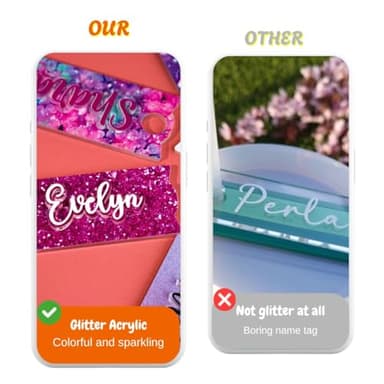 Personalized Name Tag for Stanley Cup 30 40 oz, Personalized Stanley Name Plate 40oz, Tumbler Lid Topper, Stanley Cup Accessories, Stanley Accessories - Image 2