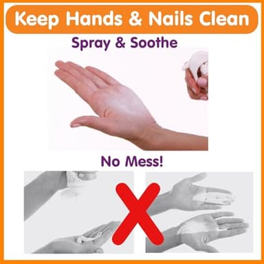 Baby Diaper Rash Cream Spray by Boogie Bottoms, No-Rub Touch Free Application for Sensitive Skin, Over 200 Sprays per Bottle, 1.7 oz, Pack of 3 - Image 6