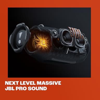 JBL Xtreme 4 - Portable Bluetooth Speaker, Powerful Sound and Deep Bass, IP67 Waterproof, 24 Hours of Playtime, Powerbank, Auracast for Multi-Speaker Pairing (Black) - Image 3