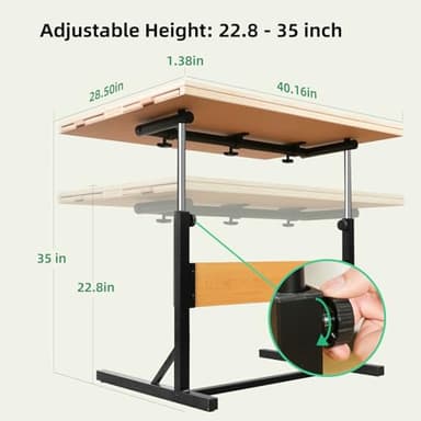 ALL4JIG 2000 Pieces Puzzle Table for Adults Gifts, Wooden Jigsaw Puzzle Table with 4 Drawers, Upgraded Stability & Optimized Lightweight Design, Puzzles for Adults - Image 3