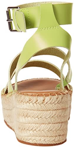 The Drop Women's Listilla Espadrille Wedge Sandal, Lime, 10 - Image 3