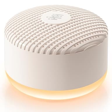 Portable Sound Machine & Night Light, White Noise Sound Machine for Baby & Adults with 12 Selected Sounds - Rechargeable, Memory Function, Timer - Sleep Soother, Home & Travel, Light Khaki - Image 1