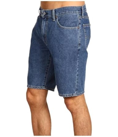 Levi's Men's 505 Regular Fit Shorts, Medium Stonewash-Amazon Exclusive, 36 - Image 2