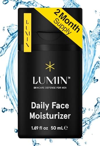 Lumin - Daily Face Moisturizer for Men - with niacinamide, Mens Face Lotion, Mens Skin Care, Ideal for normal & combination skin, 50ml, 1-Pack - Image 1