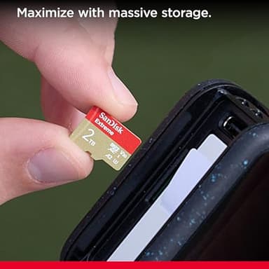 SanDisk 2TB Extreme microSDXC UHS-I Memory Card with Adapter - Up to 240MB/s, C10, U3, V30, 4K, 5K, A2, Micro SD Card- SDSQXAV-2T00-GN6MA - Image 5