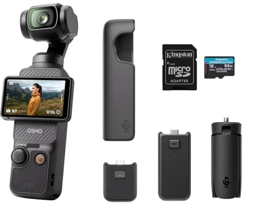DJI Osmo Pocket 3 Capture More Combo, Vlogging Camera with 1'' CMOS & 4K/120fps Video, 3-Axis Stabilization, Fast Focusing, Face/Object Tracking, 2" Rotatable Touchscreen - Image 1