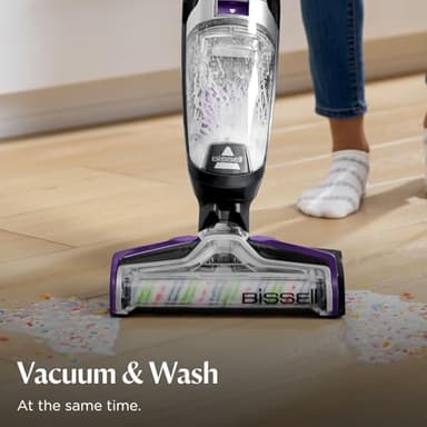 BISSELL Crosswave Pet Pro All in One Wet Dry Vacuum Cleaner and Mop for Hard Floors and Area Rugs, Purple, 2306A - Image 5