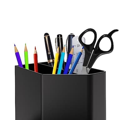 Desk Lamp,Desk Lamps for Home Office,COZOO LED Desk Lamp with 2 USB Charging Ports,2 Pen Holders,1 Outlet,3 Color 3 Brightness Levels,Touch/Memory/Timer,LED Desk Light Small Desk Lamp Kids Study Lamp - Image 10