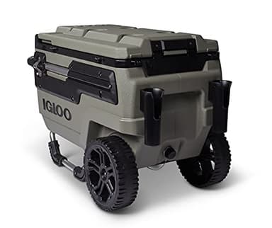 Igloo Premium Trailmate Wheeled Coolers 70 QT, Insulated Portable Cooler with Heavy Duty Wheels, 112 Can Capacity, Leak-Proof Rolling Cooler - Image 3