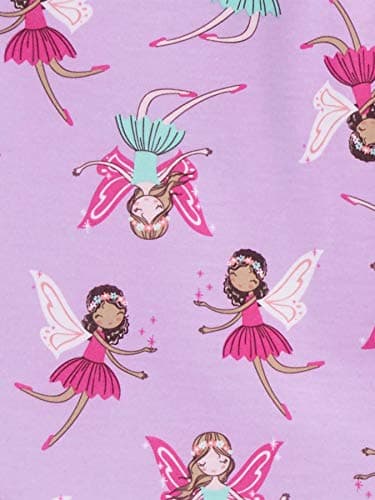Simple Joys by Carter's Big Kid, Girls' Nightgowns, Pack of 2, Fairy/Animal Print, 4-5 - Image 2