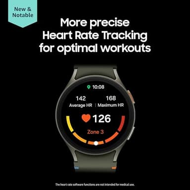 Samsung Galaxy Watch 7 40mm Bluetooth AI Smartwatch w/Energy Score, Wellness Tips, Heart Rate Tracking, Sleep Monitor, Fitness Tracker, 2024, Cream [US Version, 1Yr Manufacturer Warranty] - Image 2