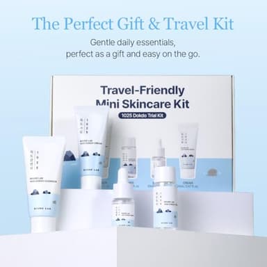 ROUND LAB 1025 Dokdo Hydrating Mini Size Kit (Cleanser, Toner, Serum, Cream) | Deep Hydration for Dry Skin | Gentle, Lightweight Routine for Daily Moisture & Soothing Care - Image 6