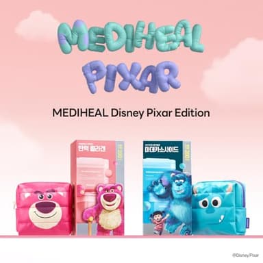 MEDIHEAL Madecassoside Toner Pads [Disney Pixar Edition] - Centella Asiatica to Improve Uneven Skin Tone - Vegan Face Gauze, Full size 100 + Refill 100 (200 pads) - Image 2