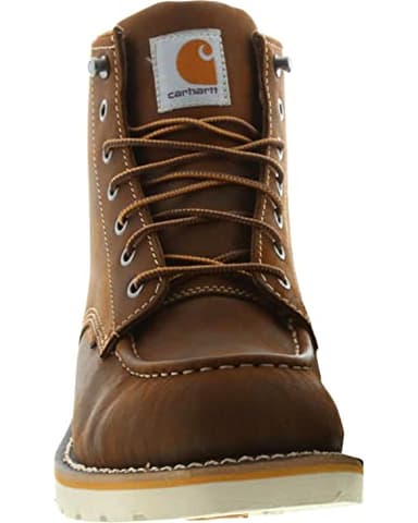 Carhartt Footwear CMW6095 6-Inch Waterproof Wedge Boot - 8 M - Dark Brown - Image 3