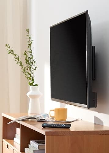 Amazon Basics Full Motion Articulating TV Monitor Wall Mount for 26" to 55" TVs and Flat Panels up to 80 Lbs, Black - Image 4