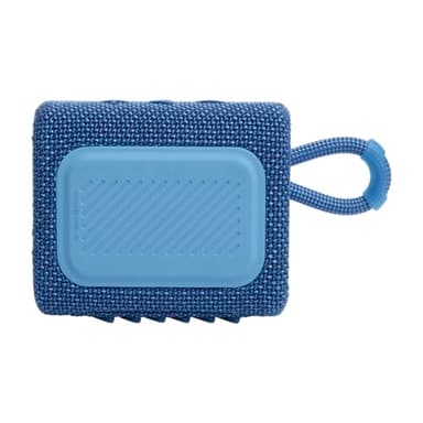 JBL Go 3 Eco - Portable Mini Bluetooth Speaker, big audio and punchy bass, IP67 waterproof and dustproof, 5 hours of playtime, Made in part with recycled materials (Eco Blue) - Image 8