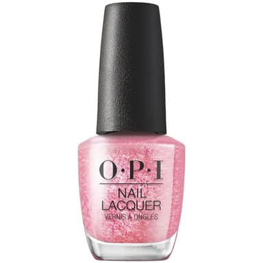 OPI Nail Lacquer Pixel Dust | Opaque Light Pink Shimmer Chip Resistant Nail Polish | Xbox Collection - Image 1