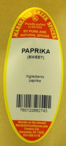 Marshalls Creek Spices PAPRIKA (SWEET) 20 ounce XL ECO Friendly Kraft Stand-up Pouch. Premium Quailty - Image 2