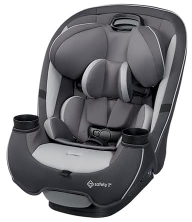 Safety 1st Grow and Go All-in-One Slim Convertible Car Seat, Rear Facing, 5-40 lbs, Forward Facing (30–65 lbs), High Back Booster Seat 40-100 pounds, Iron Frost - Image 1