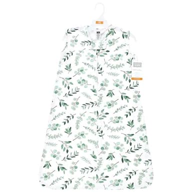 Hudson Baby Unisex Baby Cotton Sleeveless Wearable Sleeping Bag, Sack, Blanket, Eucalyptus, 18-24 Months - Image 2