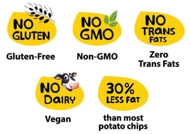 Veggie Chips Lime Chili (6 Pack of 3 Ounce Individual Bags) - Gluten Free, Non-GMO, Vegan, Zero Trans Fats – Wai Lana - Image 5