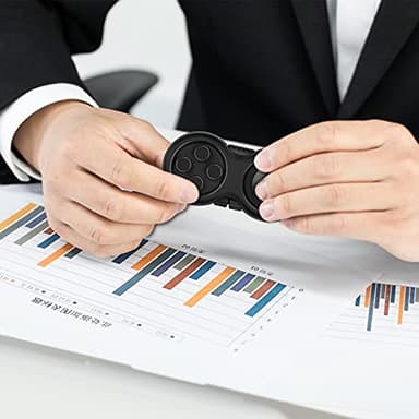 WTYCD Original Fidget Toy Game, Rubberized Classical Controller Fidget Concentration Toy with 8-Fidget Functions and Lanyard - Excellent for Relieving Stress and Anxiety - Image 5