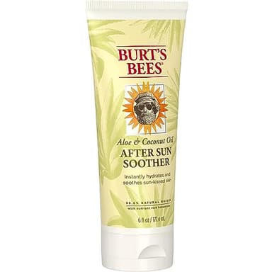 Burt's Bees After Sun Lotion with Hydrating Aloe Vera & Coconut Oil - Summer Essentials, Sunburn Relief, Natural After Sun Soother, 6 oz - Image 7