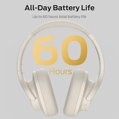 Monster Mission 200 Bluetooth Headphones, Wireless Headphones with 3 EQ Modes, Low Latency HiFi Stereo Foldable Lightweight Headset, 60H Playtime,Deep Bass for Home Office Cellphone PC Ect - Image 6