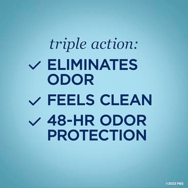 Secret Aluminum Free Deodorant for Women, 48hr Odor Protection, Free of Parabens Dyes Talc & Baking Soda, PH Balancing Minerals, Clear Gel, Clear Ocean Scent, 2.4 oz - Image 2