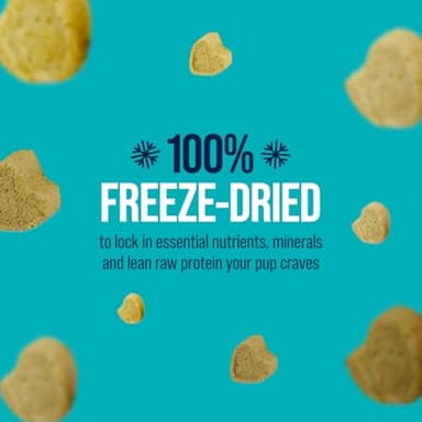 Stewart Raw Naturals Freeze Dried Raw Dog Food or Meal Topper, Chicken and Salmon Recipe, 32 Ounce Bag, Complete and Balanced Nutrition - Image 3