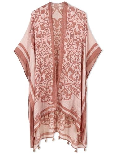 Spicy Sandia Women's Kimono Cardigans Boho Swimsuit Cover Ups Beach Coverup for Swim Swimwear Bathing Suit Vacation Outfit - Image 2