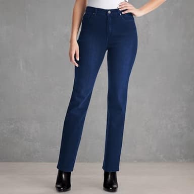 Gloria Vanderbilt Women's Amanda Classic High Rise Tapered Jean Standard, Portland, 12 - Image 4