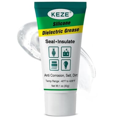 Keze Dielectric Grease for Electrical Connectors Automotive Marine Tune Up Dialectical Grease Spark Plug Boot Battery Terminal Electric Grasa Corrosion Salt Dirt Inhibitor, 1 Oz-1 Pack - Image 1
