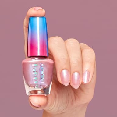 OPI RapiDry Flash n' Flirty | Opaque Soft Pink Pearl Quick Dry Nail Polish | Vegan, Smudge Proof, Fast Drying - Image 4