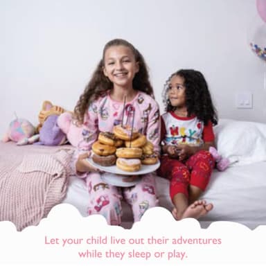 Disney Girls’ Little Princess Fantasy Gown, Moana Ocean Princess 3, 3T - Image 2